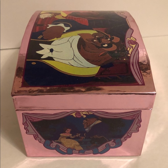 1991 Disney Beauty + the Beast Music Box NWT - Picture 8 of 16